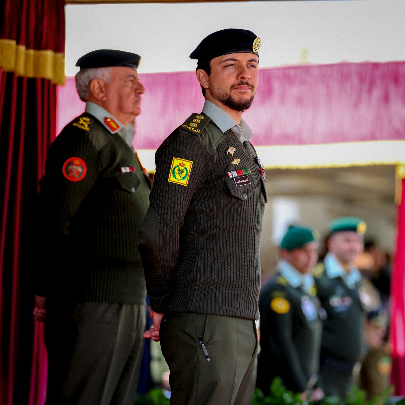 Deputising For King Abdullah II, The Supreme Commander Of The Jordan ...